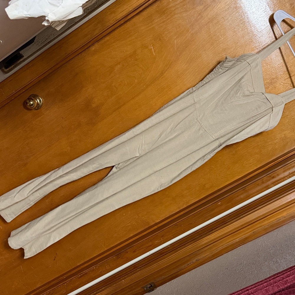 Stylish Tan Jumpsuit